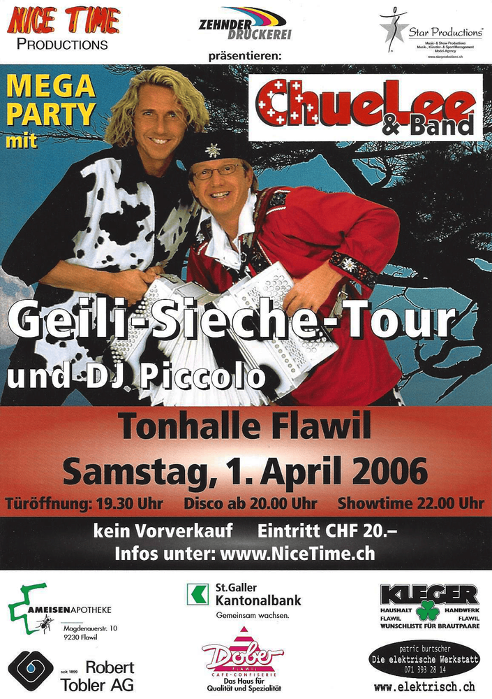ChueLee & Band - Geili Sieche Tour
