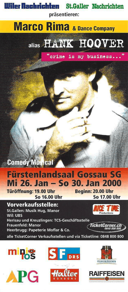 Marco Rima & Dance Company - Hank Hoover