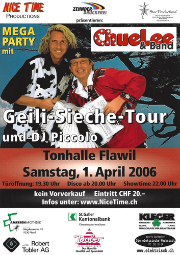 ChueLee & Band - Geili Sieche Tour